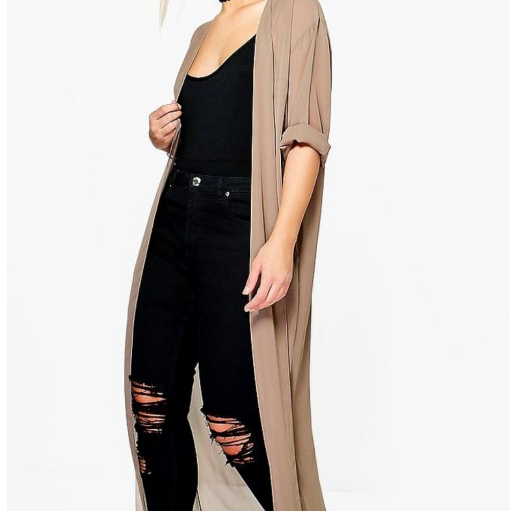 Chiffon Maxi Duster